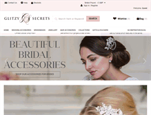 Tablet Screenshot of glitzysecrets.com